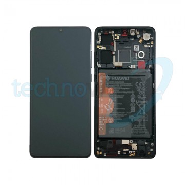 Display Ori. Huawei P30 Lite Nero con Frame