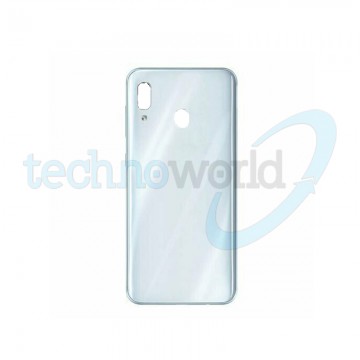 Copribatteria Samsung A30 Bianco