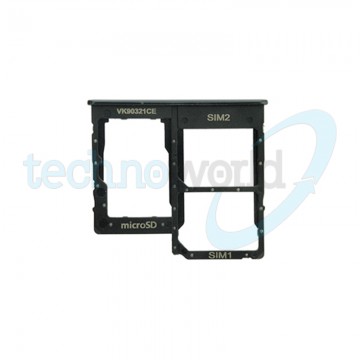Porta Sim/microSD Samsung A40 Nero