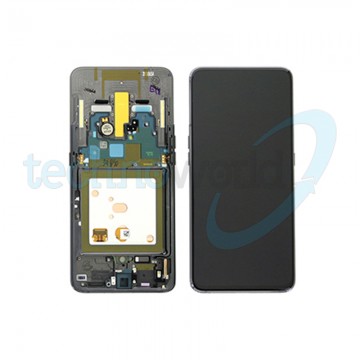 Display Ori. Samsung A80 A805 Nero con Frame