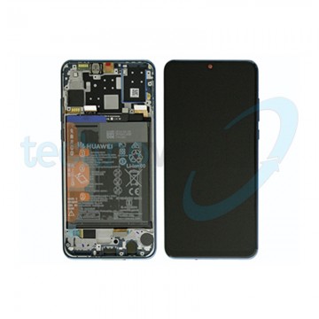 Display Ori. Huawei P30 Lite Blu con Frame