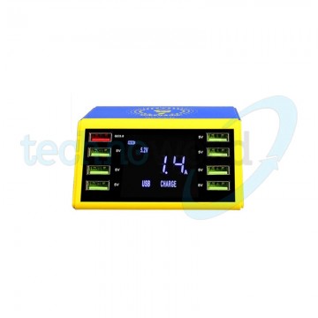 Mechanic iCharge 8C Stazione Ricarica 8 Porte