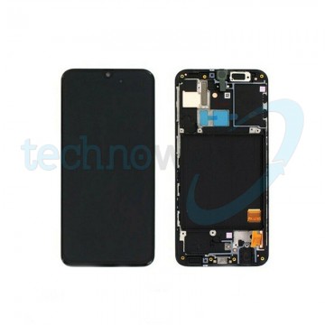 Display Ori. Samsung A31 A315 Nero con Frame