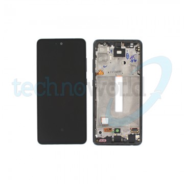 Display Ori. Samsung A52 A525 Nero con Frame