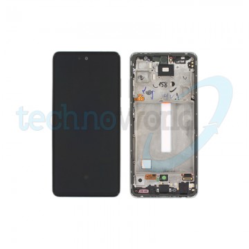 Display Ori. Samsung A52 A525 Bianco con Frame