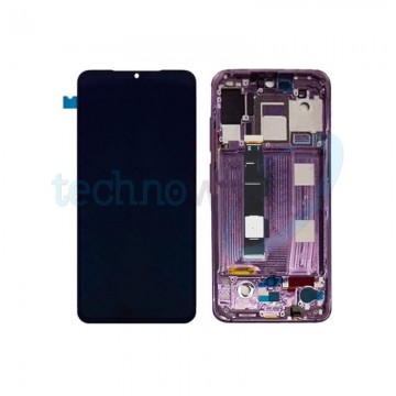 Display Ori. Xiaomi Mi 9 Viola con Frame