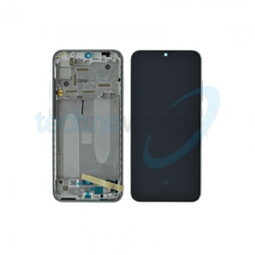 Display Ori. Xiaomi Mi A3 Silver con Frame