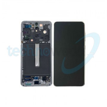 Display Ori. Samsung S21 FE G990 Gray con Frame