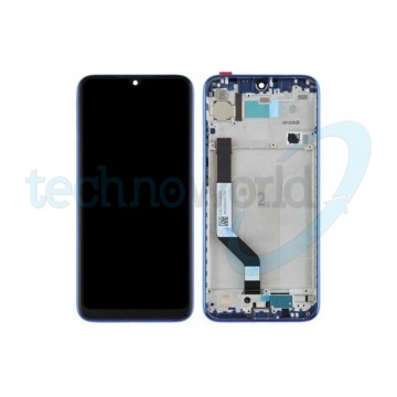 Display Ori. Xiaomi Redmi Note 7 Blu con Frame