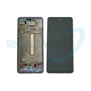 Display Ori. Samsung A53 5G A536 Nero con Frame