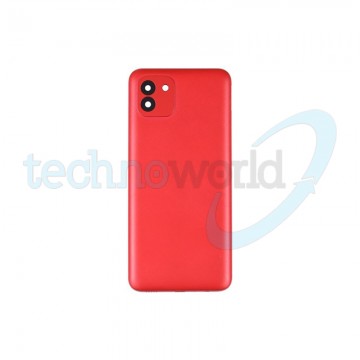 Copribatteria Samsung A03 Rosso