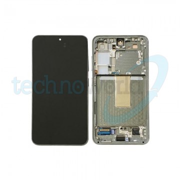 Display Ori. Samsung S23 S911 Lime con Frame