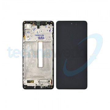 Display Ori. Samsung M53 5G 2022 M536 Nero con Frame