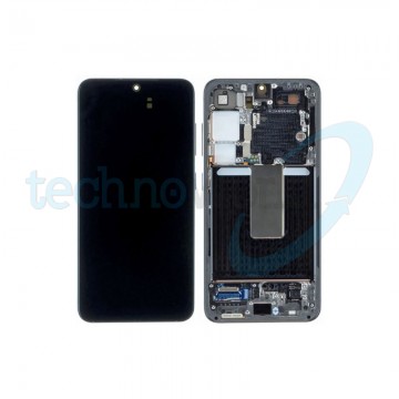 Display Ori. Samsung S23 S911 Nero con Frame