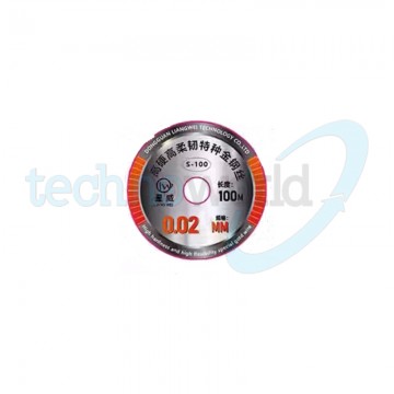 Filo Molibdeno 100m - 0.02mm