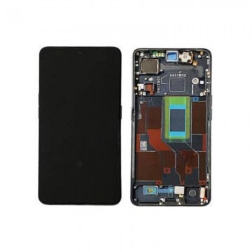 Display Ori. Oppo Reno8 Pro 5G Nero Con Frame