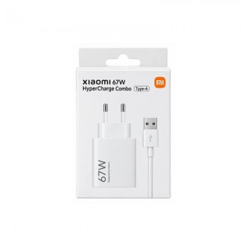 Caricabatterie Xiaomi HyperCharge 67W Bianco - USB-A