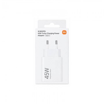 Caricabatterie Xiaomi Turbo Charging 45W Bianco - USB-A