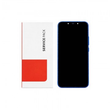 Display Huawei P Smart Plus Blu con Frame - OEM